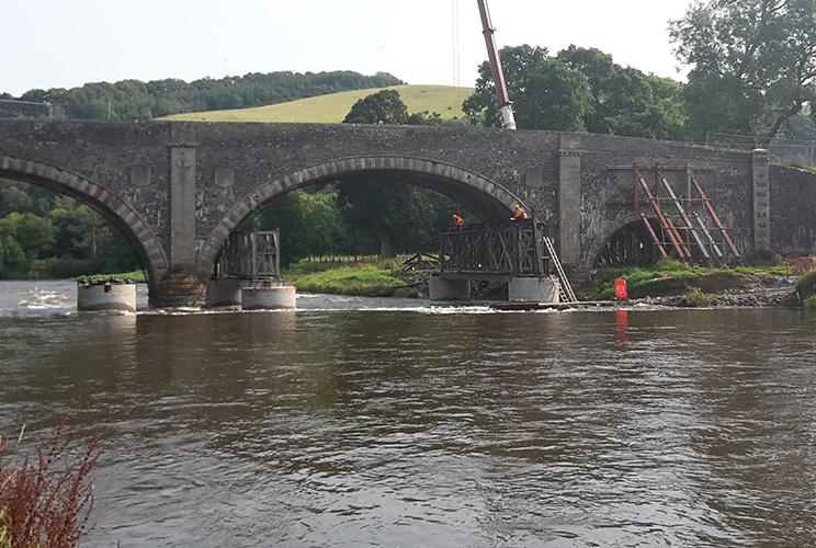 Edwards Engineering case study: Old Tweed Bridge Refurbishment